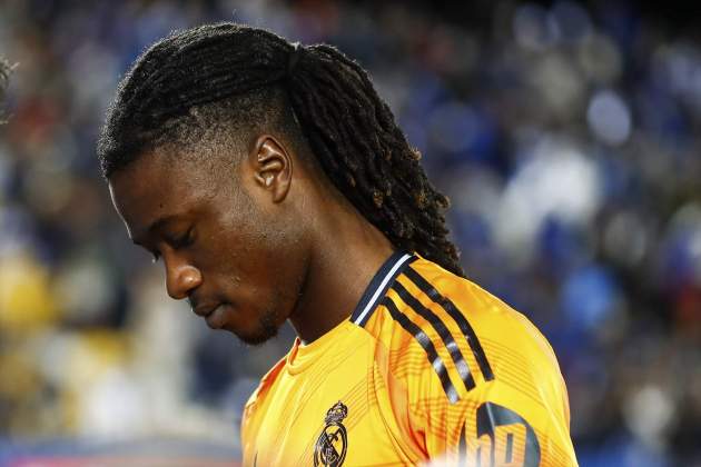 EuropaPress 6364014 eduardo camavinga of real madrid looks on during the spanish league laliga EuropaPress 6364014 eduardo camavinga of real madrid looks on during the spanish league laliga