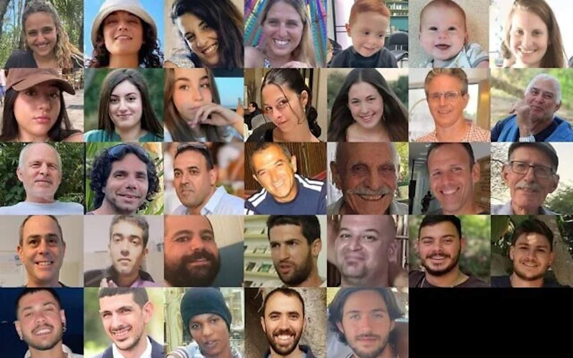 Los 33 rehenes que serán reanimados a partir del domingo (Times of Israel)