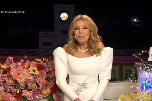 Ana Obregón campanadas 2020 RTVE Ana Obregón campanadas 2020 RTVE
