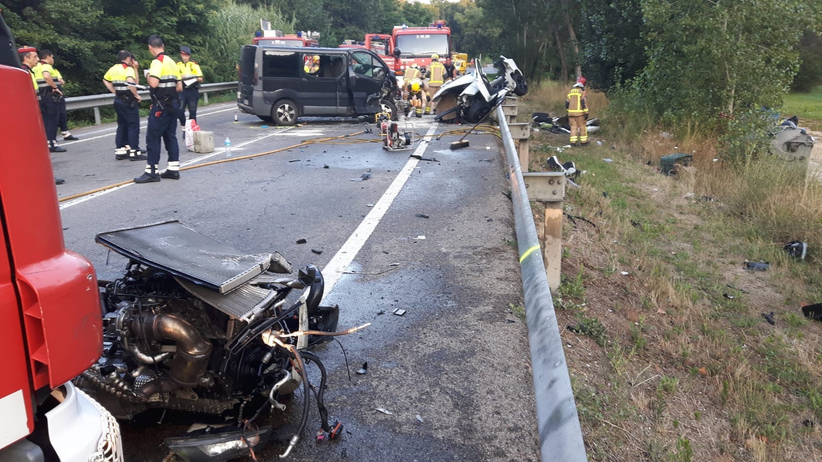 Semana trágica: Once muertos en las carreteras catalanas