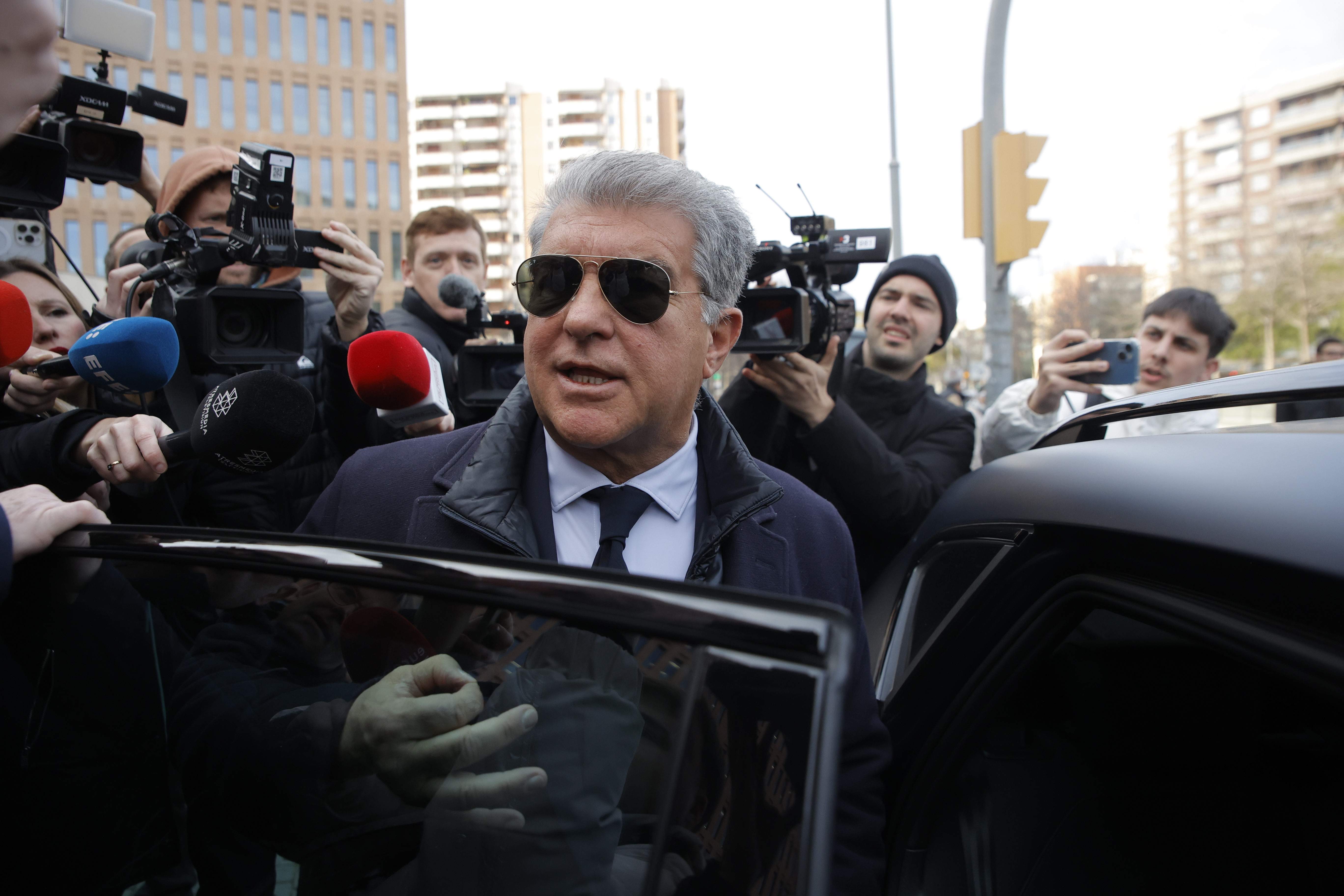 Joan Laporta no pot frenar la renovació malgrat que preferiria perdre'l de vista