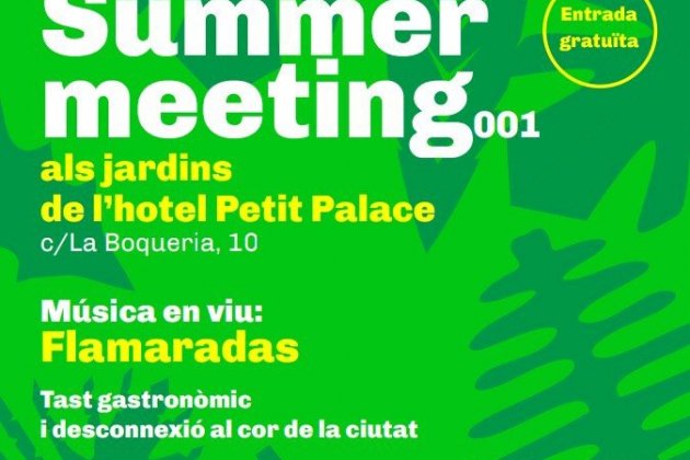 cartel summer meeting barcelona