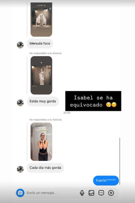 Las respuestas de la hater de Laura Escanes / Instagram Las respuestas de la hater de Laura Escanes / Instagram