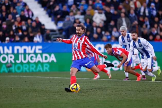 Griezmann penalti Leganés / Foto: Europa Press Griezmann penalti Leganés / Foto: Europa Press