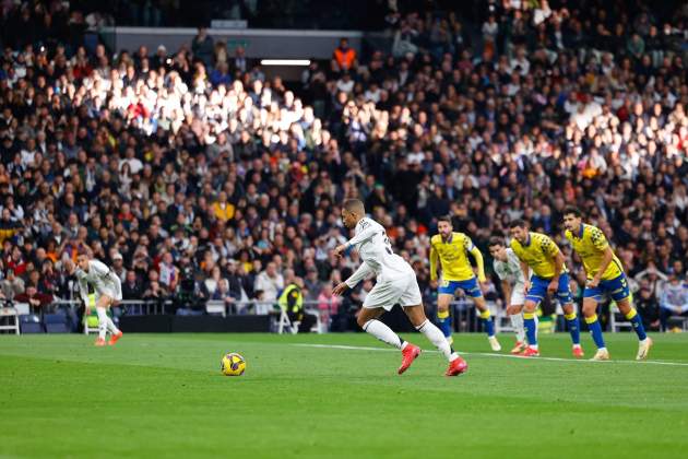 Mbappé penalti Las Palmas / Foto: Europa Press Mbappé penalti Las Palmas / Foto: Europa Press