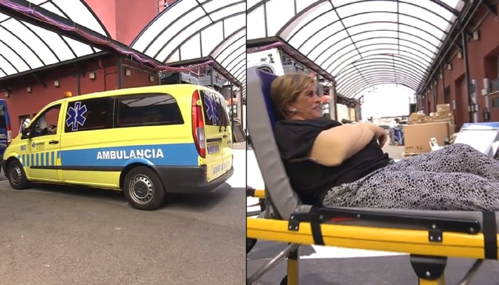 chelo garcia cortes ambulancia telecinco