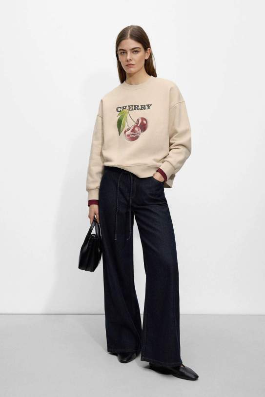 Dessuadora|Suada amb estampat de cireres