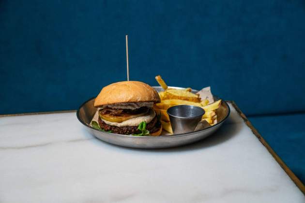 Hamburguesa del restaurante Vrutal foto cedida Hamburguesa del restaurante Vrutal foto cedida