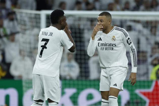 Mbappé Vinícius / Foto: EFE Mbappé Vinícius / Foto: EFE