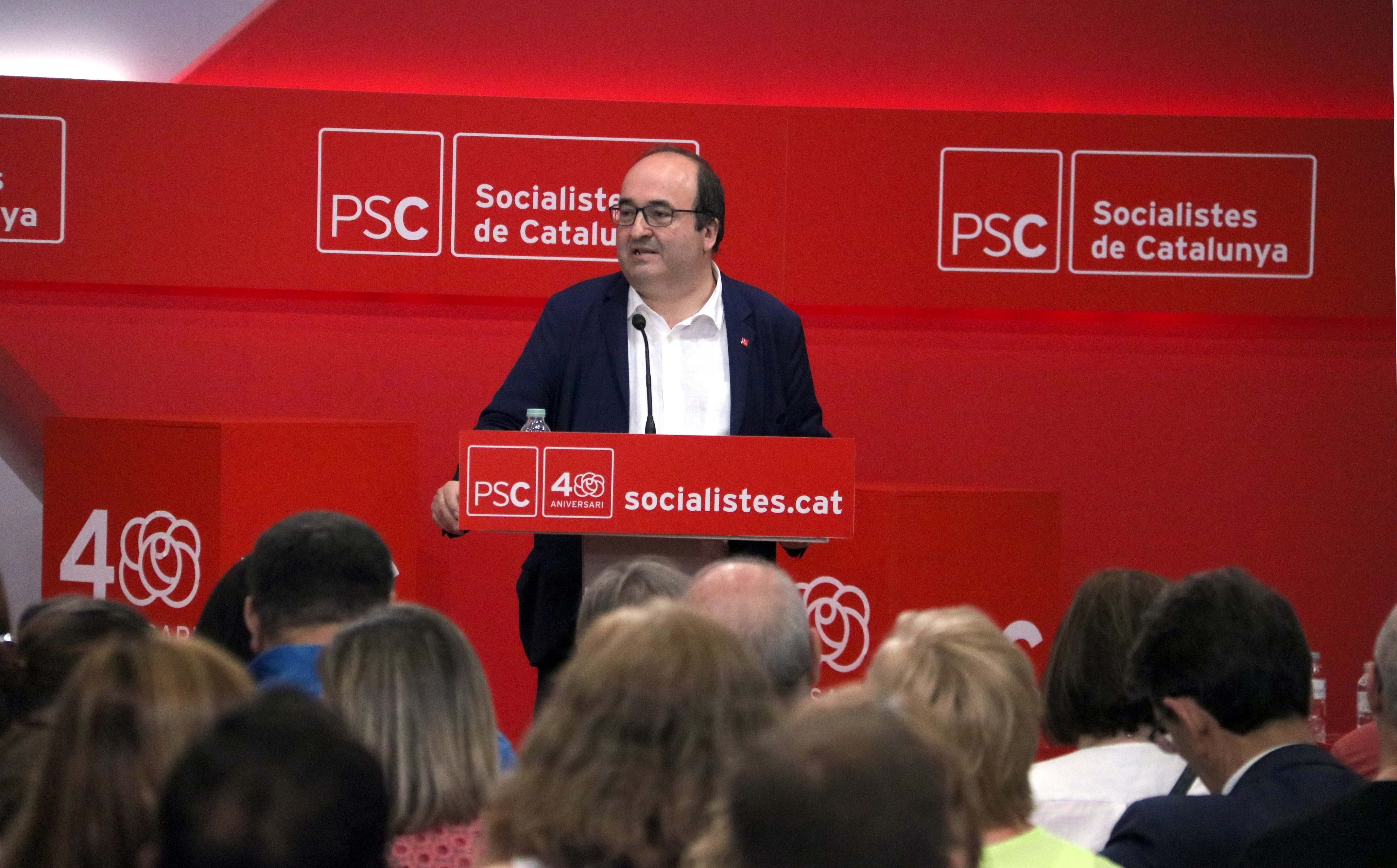 Iceta lamenta que PP i PDeCAT hagin optat "per les posicions més extremistes"