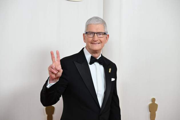 Tim Cook premis per Appletv. Europa Press Tim Cook premis per Appletv. Europa Press