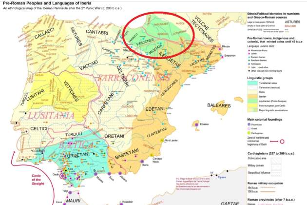 Mapa de los pueblos pre romanos de la península ibérica. Fuente: Universidad de Lisboa Mapa de los pueblos pre romanos de la península ibérica. Fuente: Universidad de Lisboa