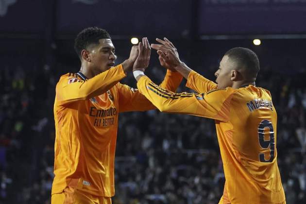 Bellingham Mbappé gol Valladolid / Foto: EFE Bellingham Mbappé gol Valladolid / Foto: EFE