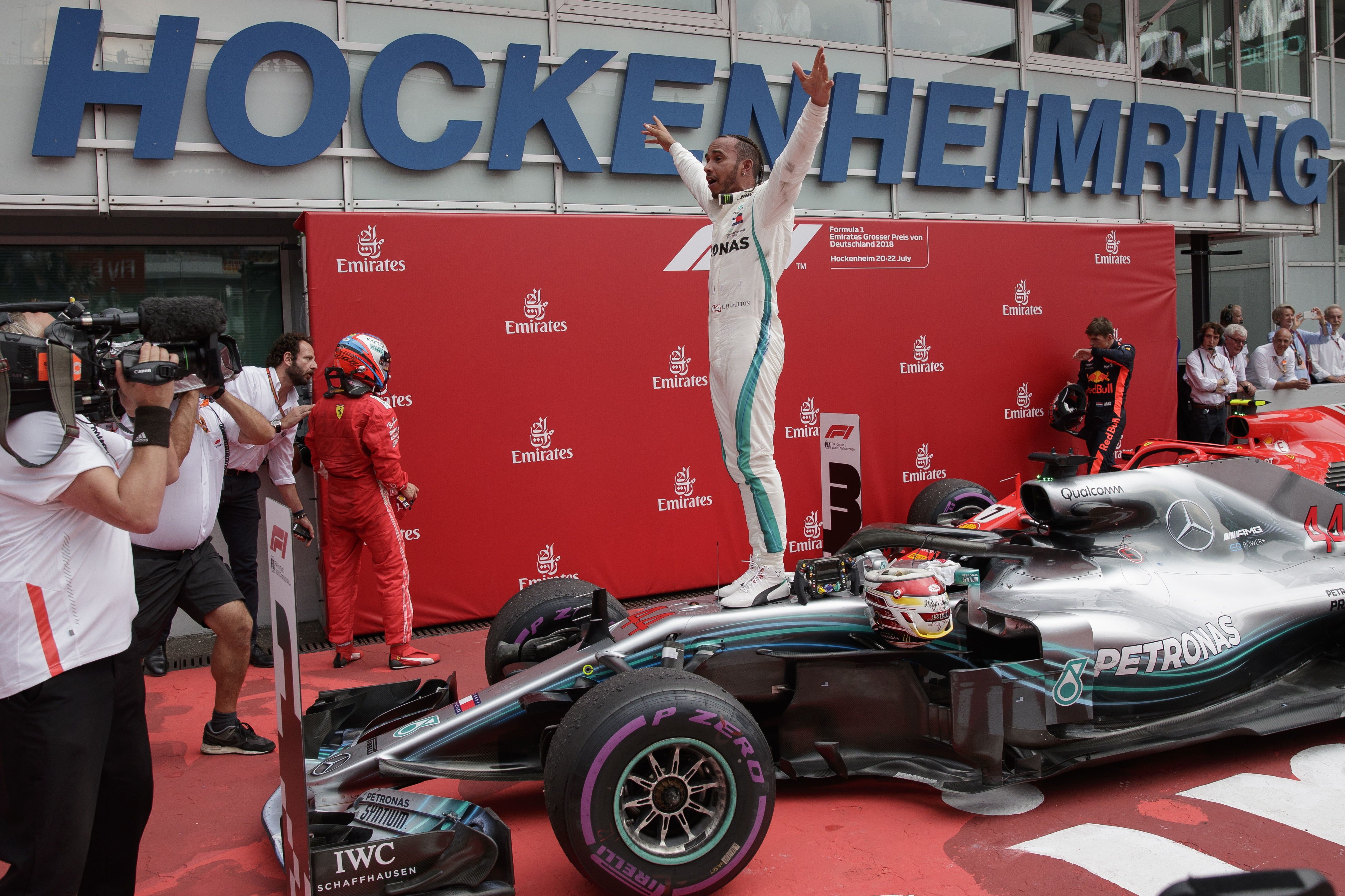 Hamilton es venja de Vettel a Alemanya