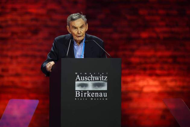 Marian Turski, superviviente Auschwitz, acto 80 aniversario|cumpleaños liberación / Efe Marian Turski, superviviente Auschwitz, acto 80 aniversario|cumpleaños liberación / Efe