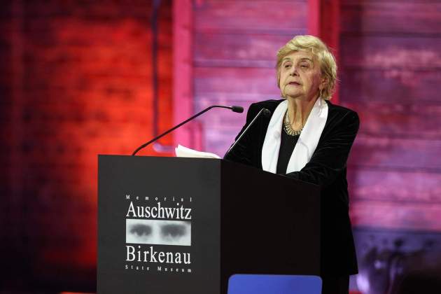 Adobe Friedman, superviviente Auschwitz, acto 80 aniversario|cumpleaños liberación / Efe Adobe Friedman, superviviente Auschwitz, acto 80 aniversario|cumpleaños liberación / Efe