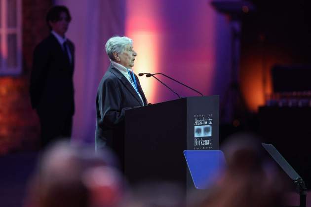 Janina Iwanska, superviviente Auschwitz, acto 80 aniversario|cumpleaños liberación / Efe Janina Iwanska, superviviente Auschwitz, acto 80 aniversario|cumpleaños liberación / Efe