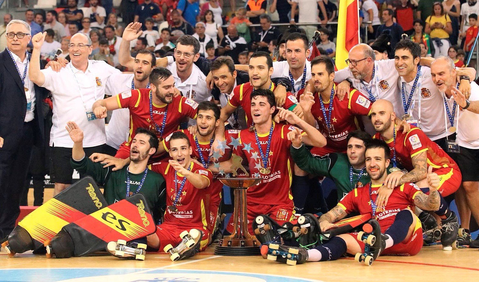 España, campeona de Europa de hockey patines con nueve catalanes