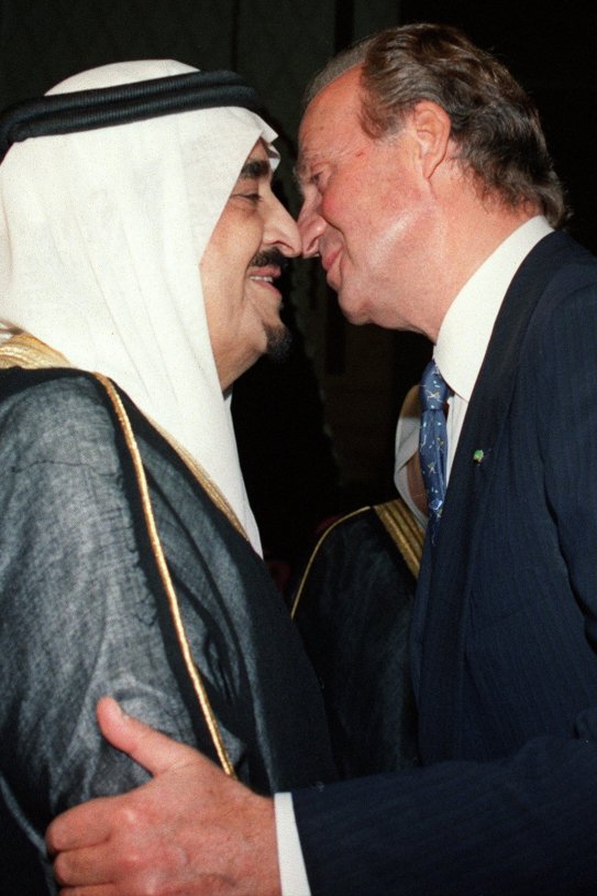Joan Carles  Fahd Arabia  Saudita 1994 EFE