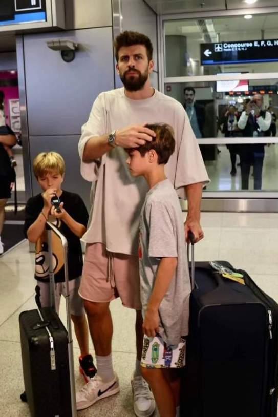 Gerard Piqué Milan y Sasha, Instagram Gerard Piqué Milan y Sasha, Instagram
