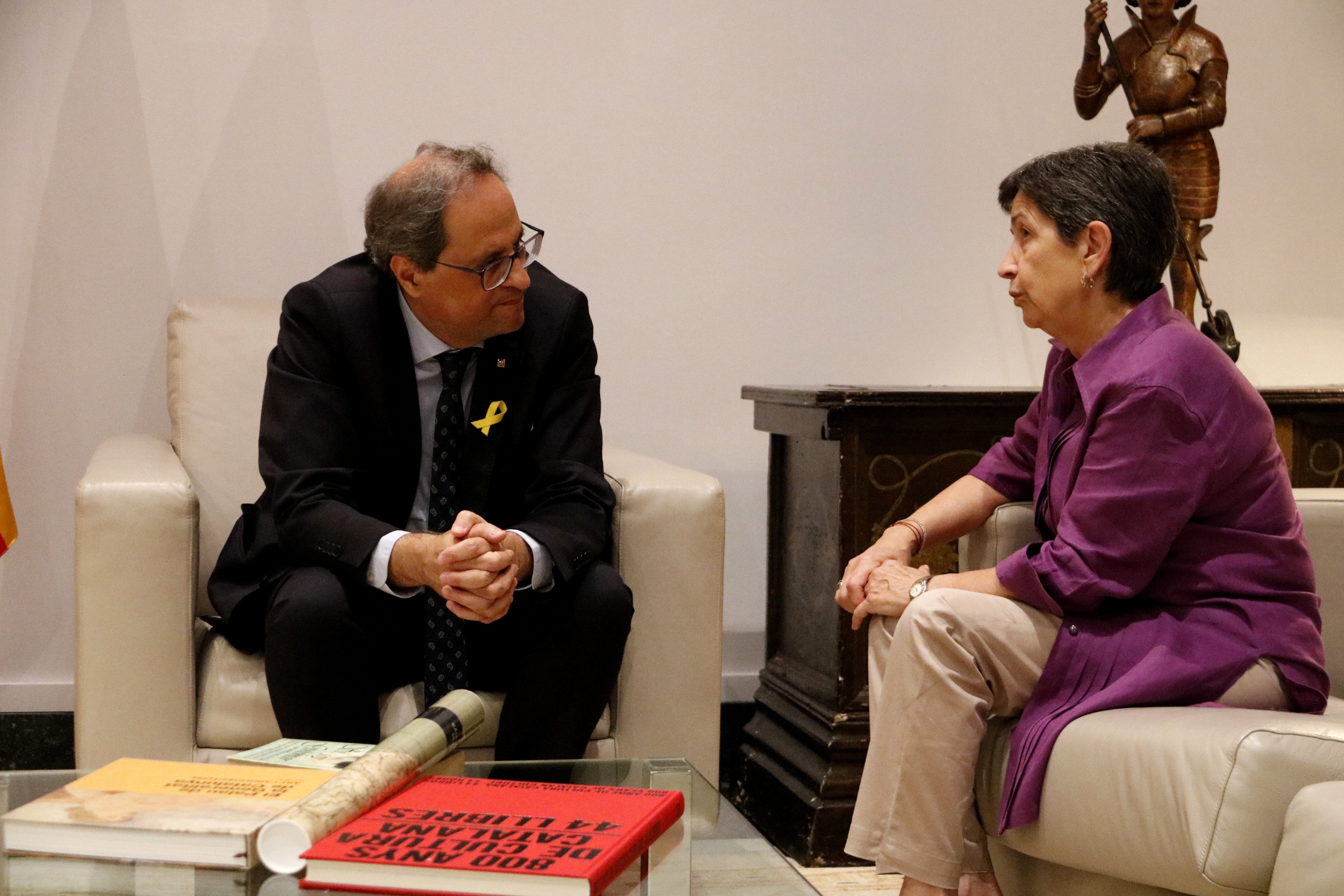 Torra celebra una cimera amb Cunillera i Colau per avaluar la situació