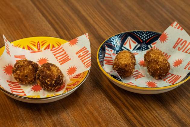 Les croquetes (di latte) també són sicilianes / Foto: Marta Garreta Les croquetes (di latte) també són sicilianes / Foto: Marta Garreta