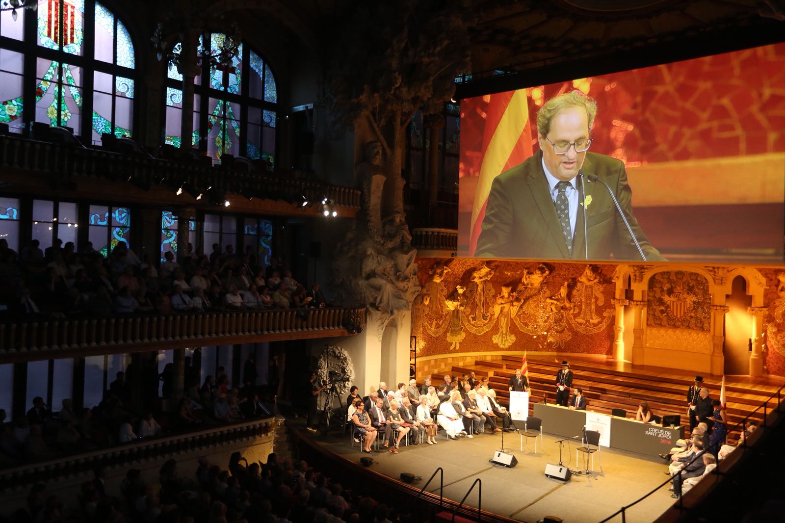 Torra: "No nos detendremos hasta que seamos libres"