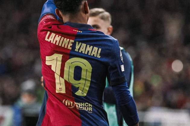 Celebració de Lamine Yamal / Instagram - @lamineyamal Celebració de Lamine Yamal / Instagram - @lamineyamal