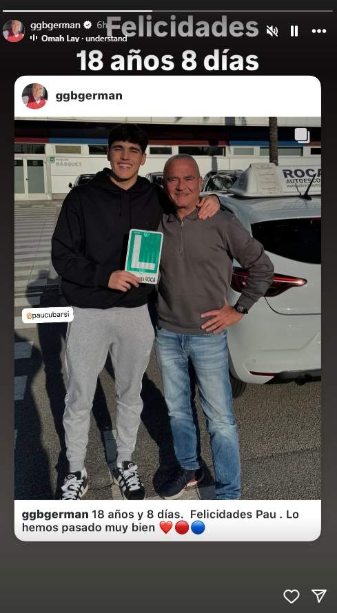 Mensaje del profesor de autoescuela, Instagram Mensaje del profesor de autoescuela, Instagram