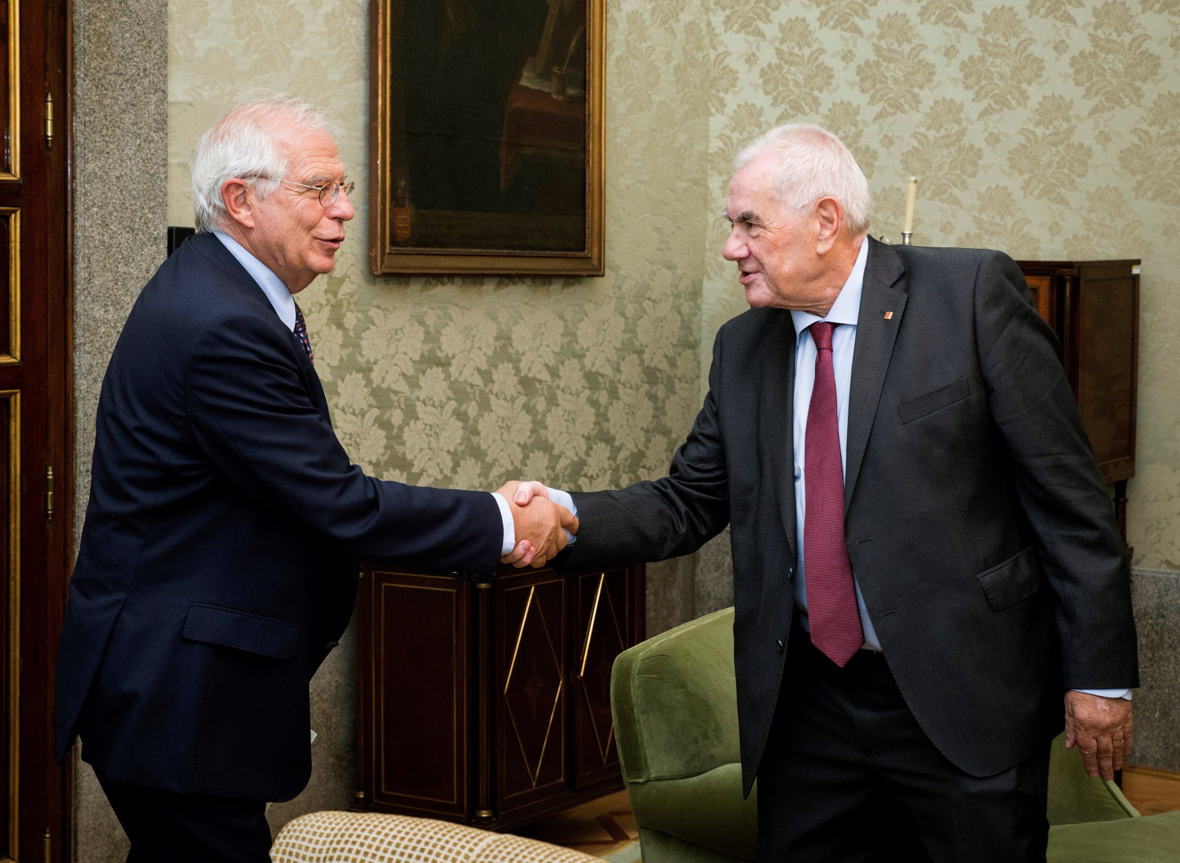 Maragall: "Vam arribar a punts d’entesa amb Borrell, com l’ús del català a la UE"