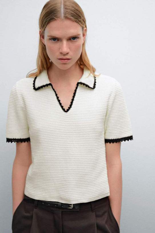 Jersey pol|polo punt crochet1 Jersey pol|polo punt crochet1