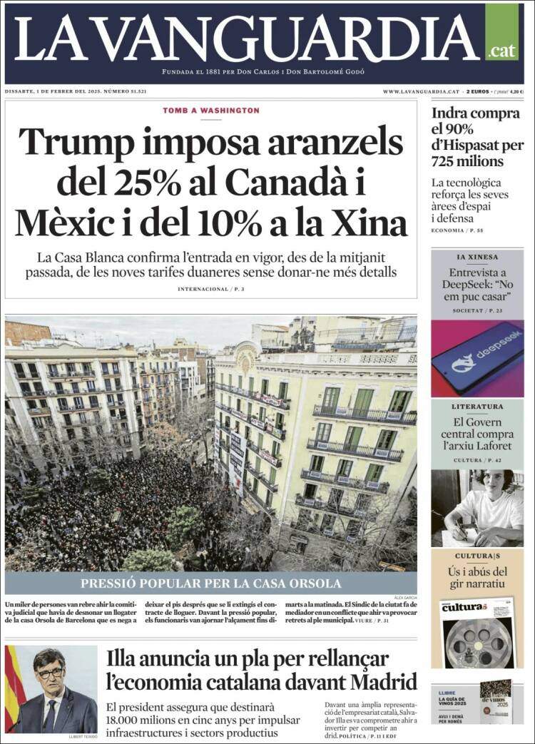 'La Vanguardia' 1 'La Vanguardia' 1