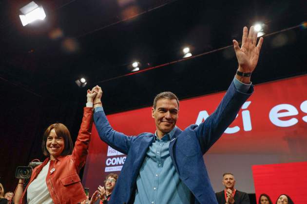 pedro sánchez diana morant congreso pspv efe pedro sánchez diana morant congreso pspv efe