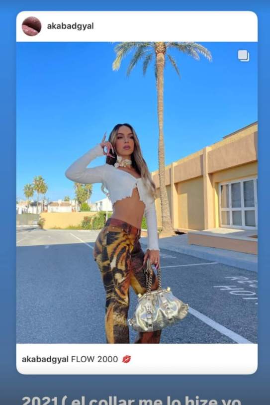 Las historias de Bad Gyal / Instagram Las historias de Bad Gyal / Instagram