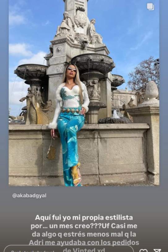 Las historias de Bad Gyal / Instagram Las historias de Bad Gyal / Instagram