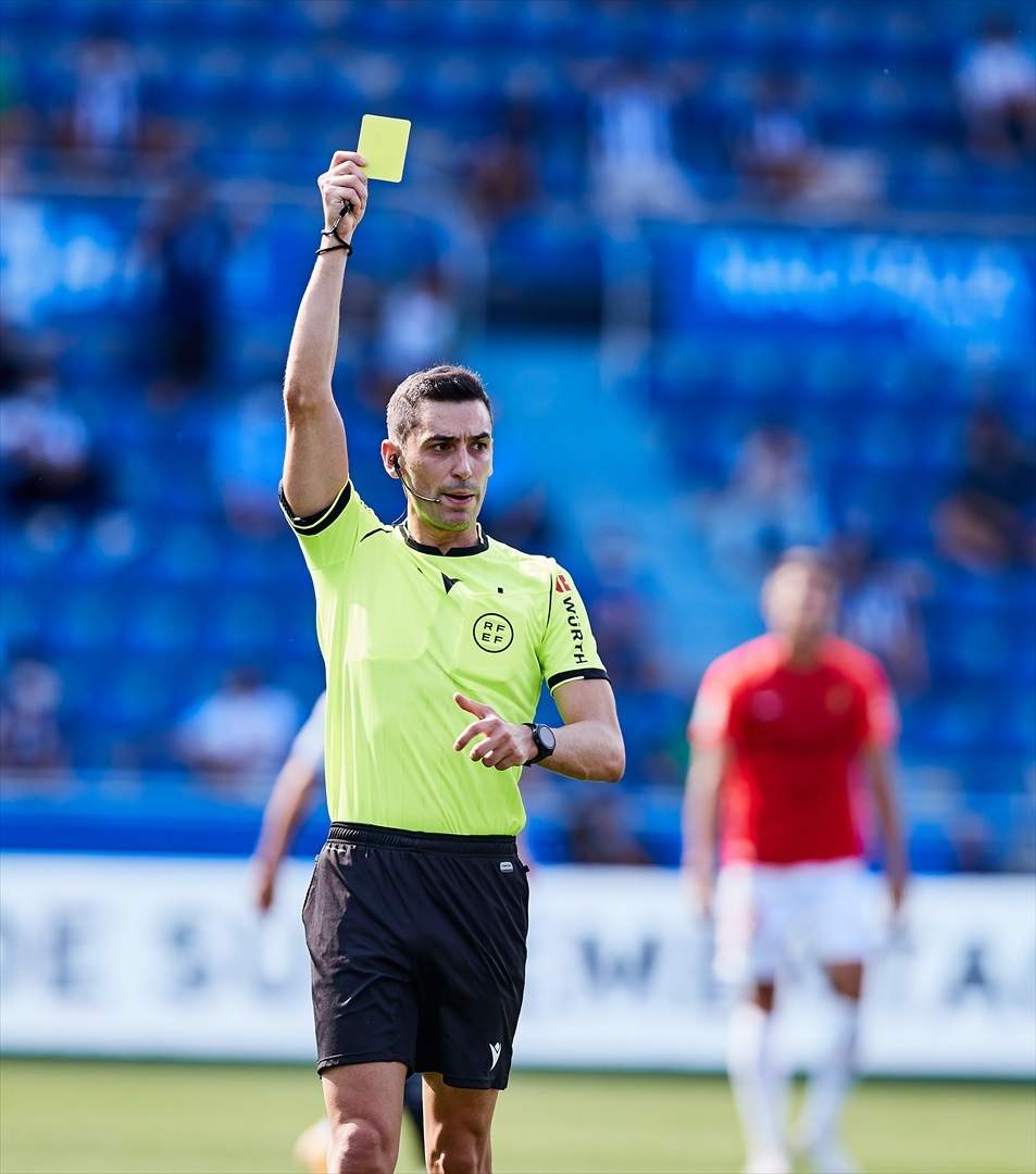 Muñiz Ruiz árbitro Europa Press