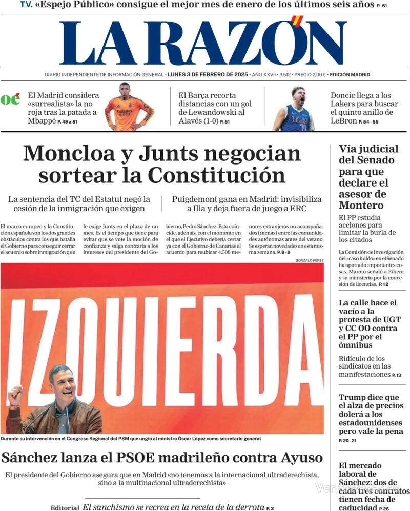 La Razón La Razón