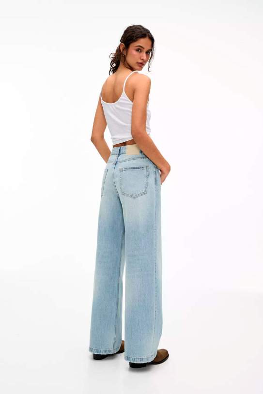 Jeans baggy tret|tir mitjà Jeans baggy tret|tir mitjà