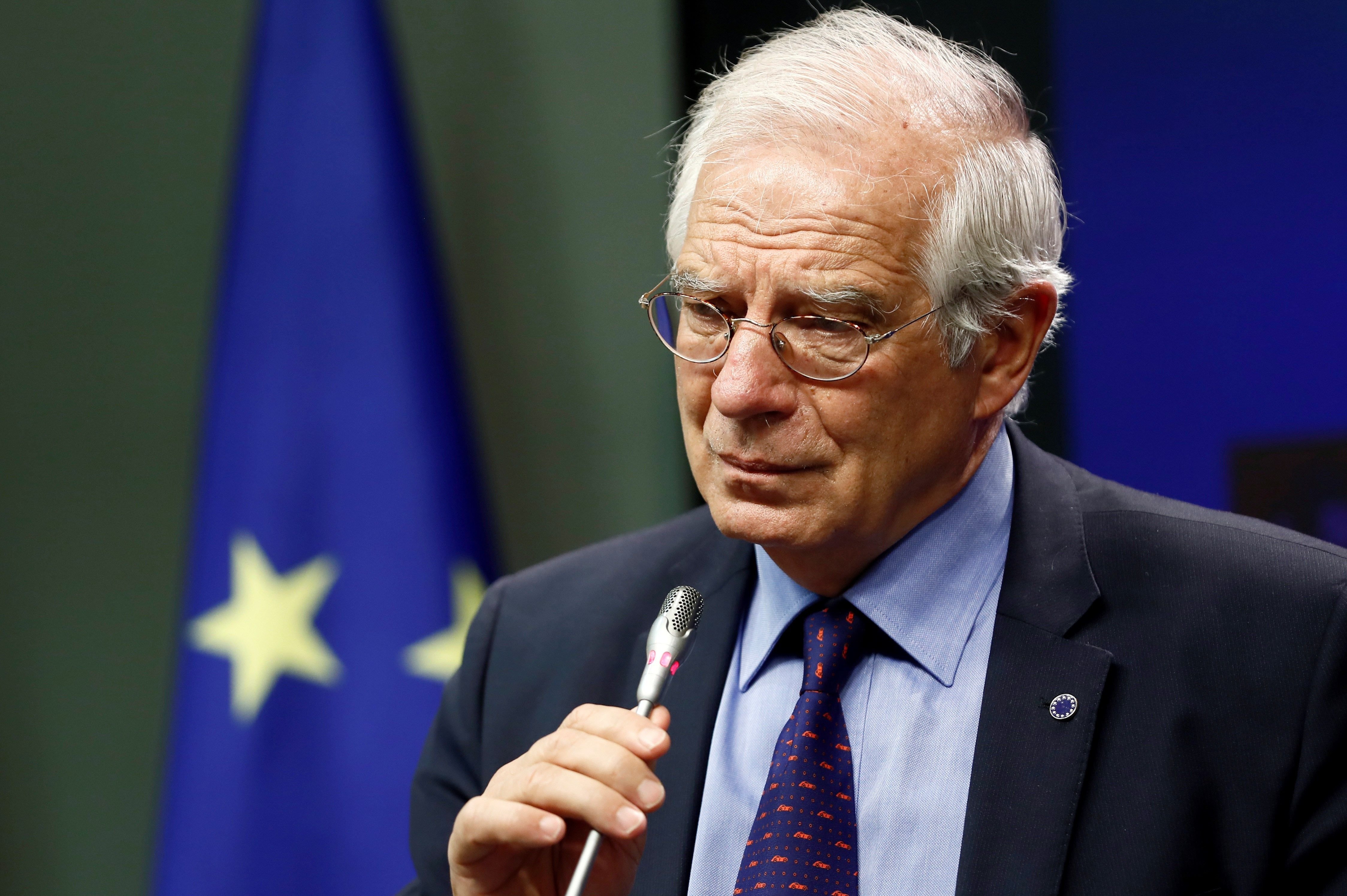 Borrell carga contra la justicia alemana en una entrevista en el 'Handelsblatt'