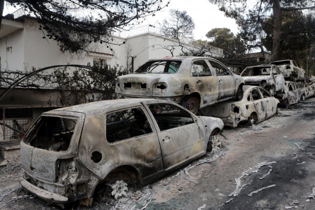 Incendis Grecia Mati juliol 2018 Efe