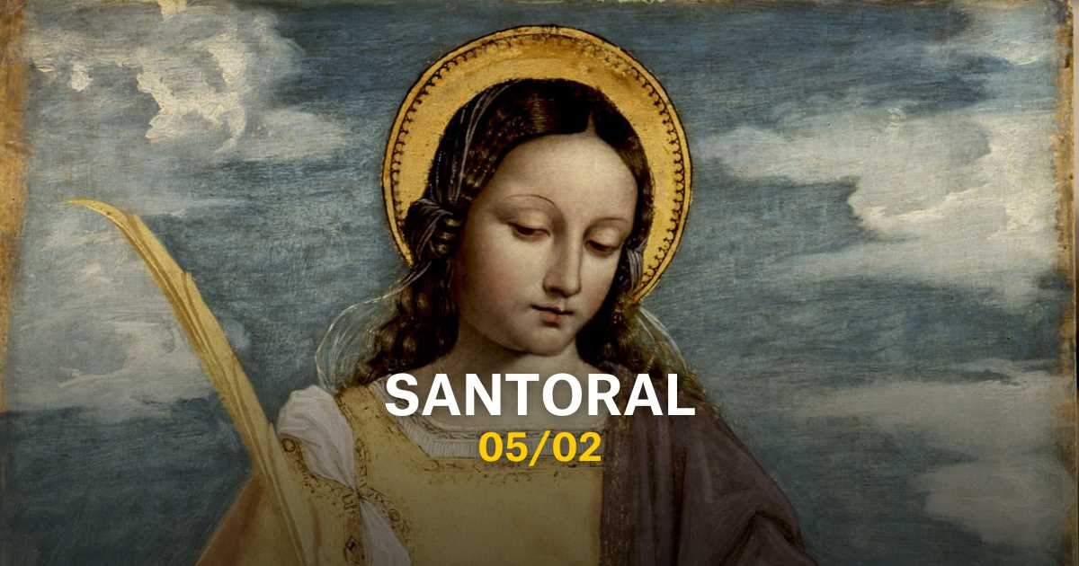 Quin sant és avui, dimecres 5 de febrer, i com felicitar el dia amb frases especials | SANTORAL