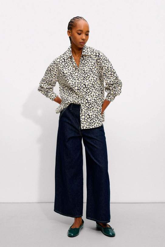 Camisa Estampat Margaritas1 Camisa Estampat Margaritas1