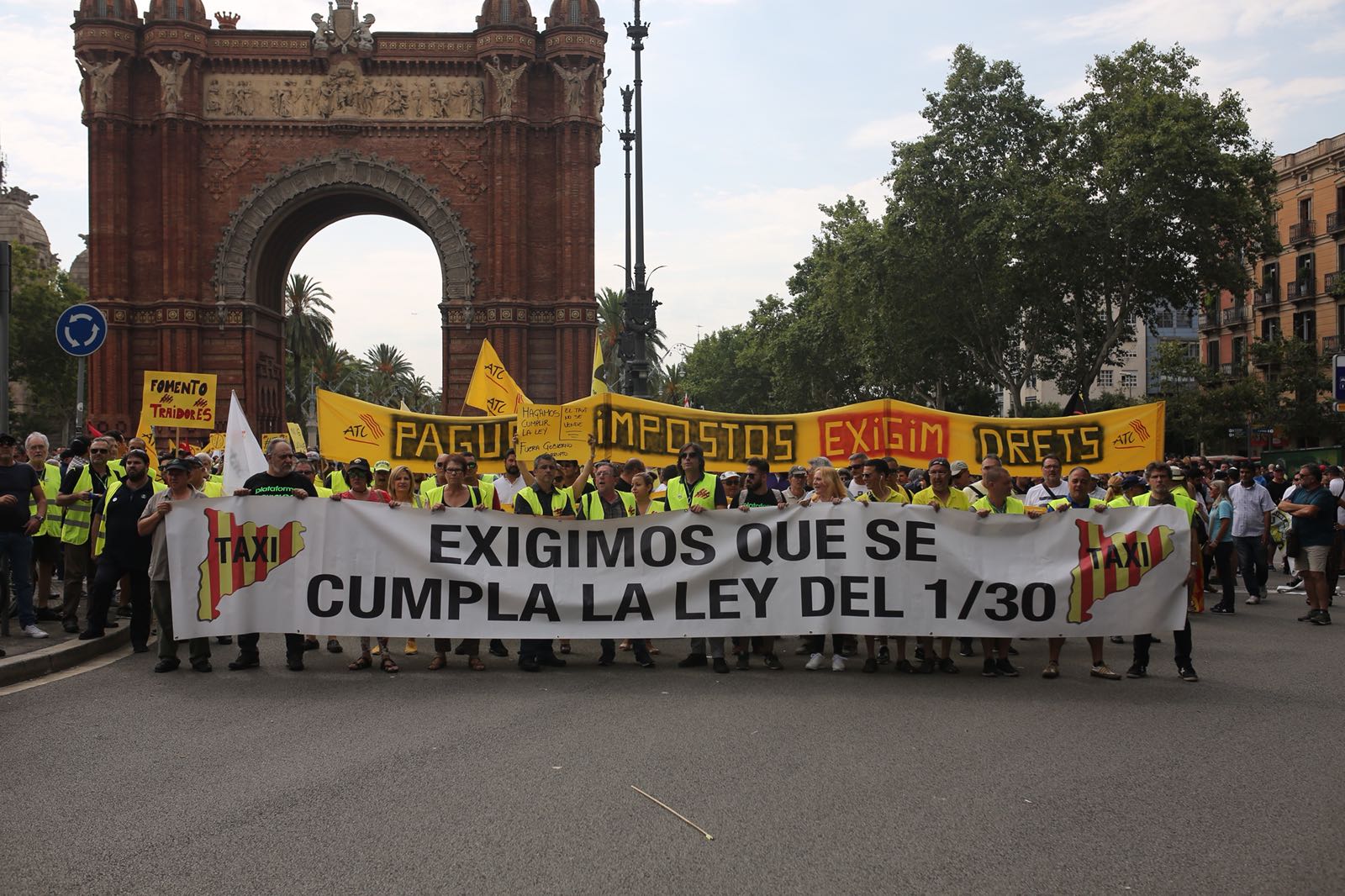 ¿Estás de acuerdo con la huelga del sector del taxi en Barcelona?