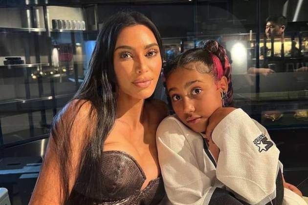 Kim Kardashian y North West Kim Kardashian y North West