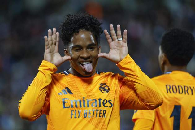 Gol Endrick Real Madrid EFE Gol Endrick Real Madrid EFE