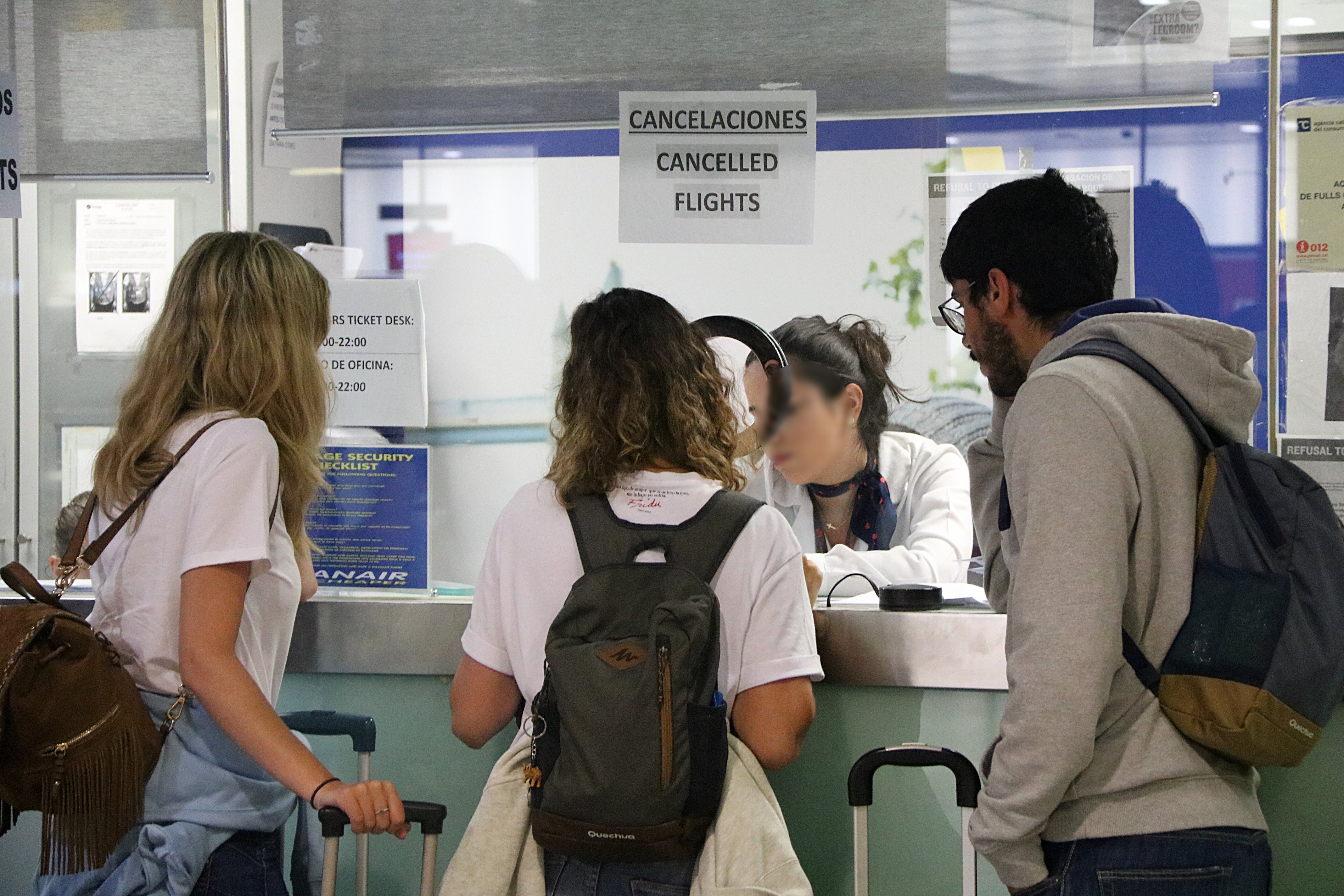 La huelga de Ryanair obliga a cancelar 80 vuelos en los aeropuertos catalanes