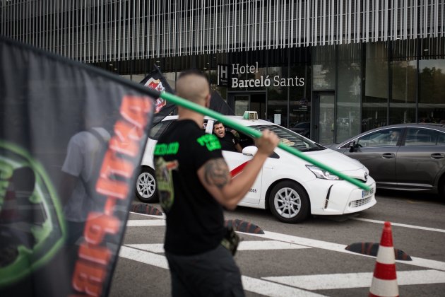 manifestacio taxistes barcelona vaga elite taxi - Carles Palacio