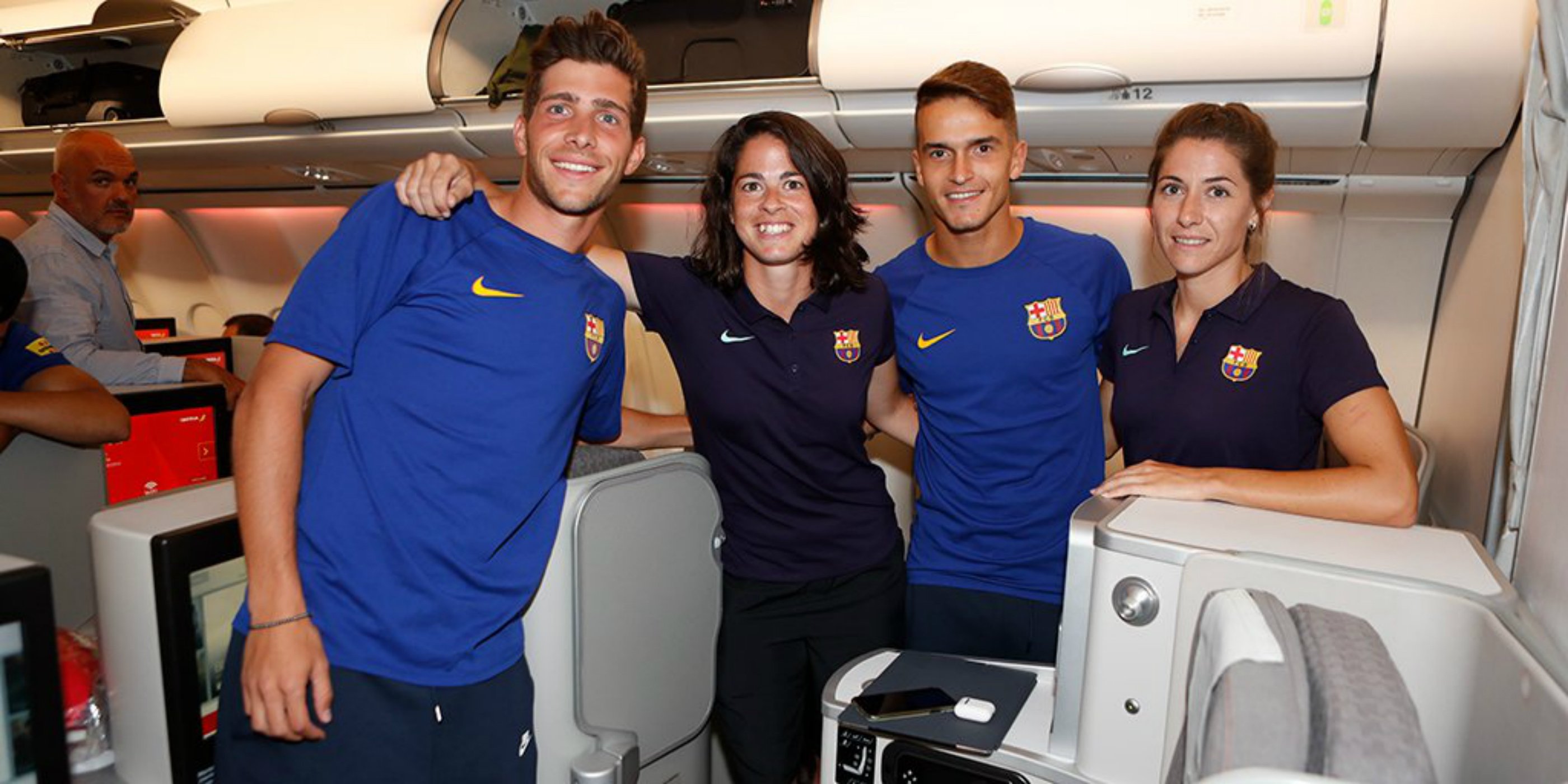 El Barça hace viajar a las jugadoras en turista para priorizar el descanso de los jugadores