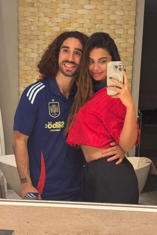 Marc Cucurella i Claudia Rodriguez Instagram Marc Cucurella i Claudia Rodriguez Instagram