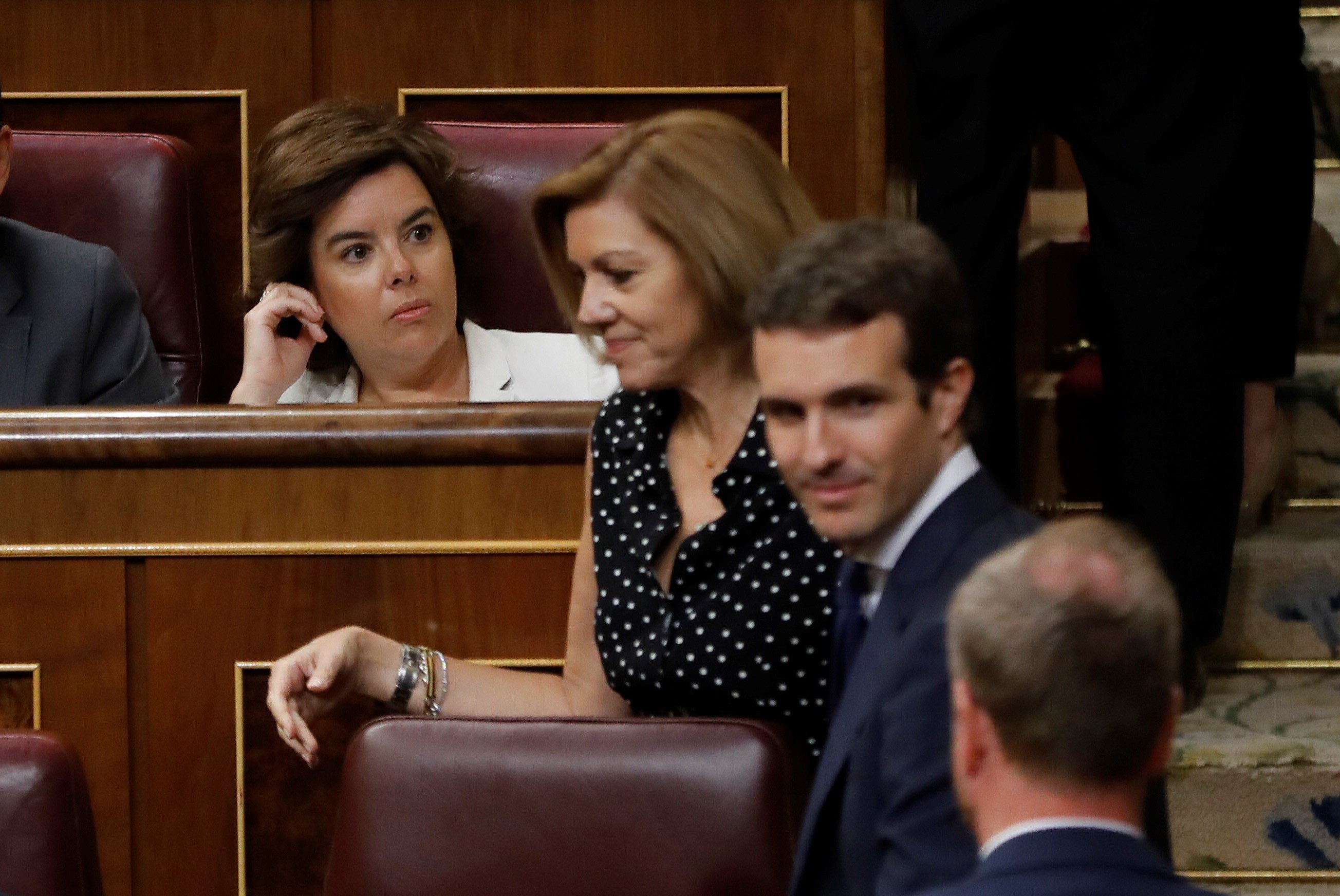 Tensió entre Casado i Santamaría pel repartiment de càrrecs